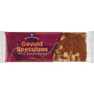 De Koekebacker Gevuld Speculaas met Banketspijs 275g