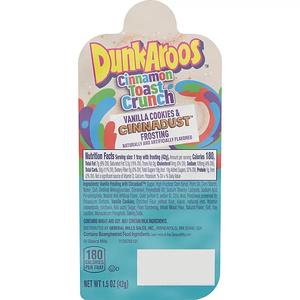 General Mills DunkAroos Cinnamon Toast Crunch 42g