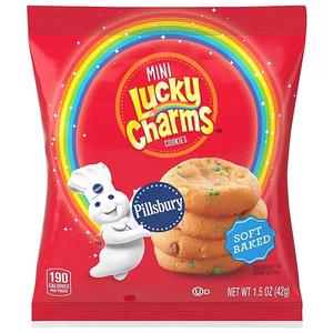 General Mills Pillsbury Mini Lucky Charms Cookies Soft Baked 42g