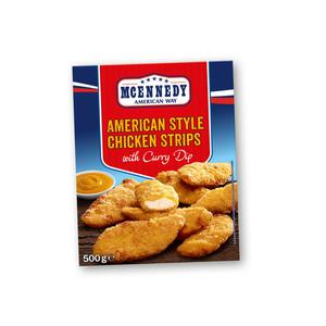 McEnnedy Chicken strips met dip