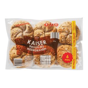 De Afbakker Meergranen kaiserbroodjes