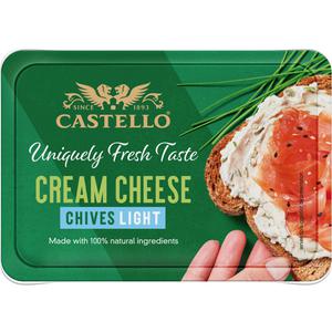 Castello Cream cheese zuivelspread bieslook light