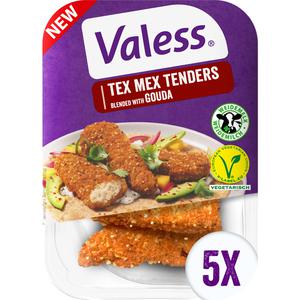 Valess Texmex tenders blended with gouda