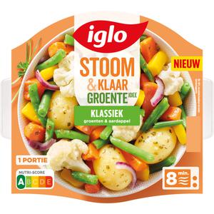 Iglo Stoom & klaar groente-idee klassiek