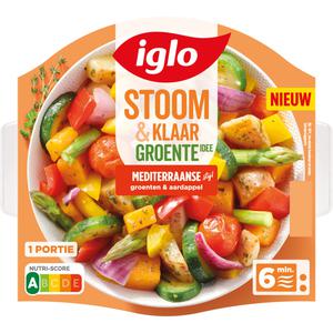 Iglo Stoom & klaar groente-idee mediterraans