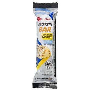 Kruidvat Crunchy banana caramel protein bar