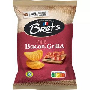 Brets Chips Grilled Bacon 125g