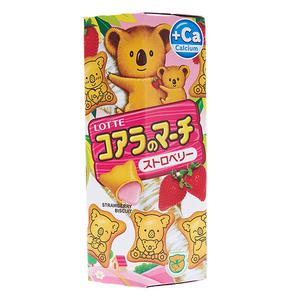 Lotte Koala's March Strawberry Biscuit 37g