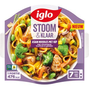 Iglo Stoom & klaar Asian noodles met kip