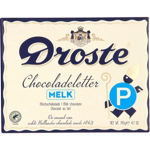 Droste Chocoladeletter melk