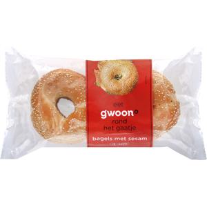 g'woon bagels met sesam