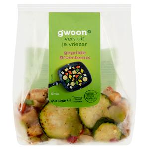 g'woon gegrilde groentemix