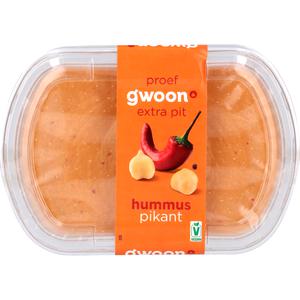 g'woon hummus pittig