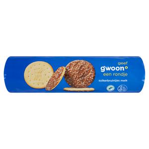 g'woon suikerbruintjes melk