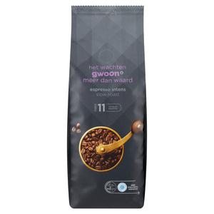 g'woon espresso intens koffiebonen