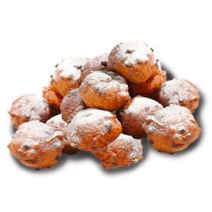 Le Poole Oliebollen met Rozijnen en Krenten (10 stuks)