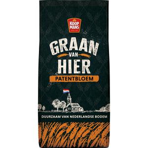 Koopmans Graan van hier patentbloem