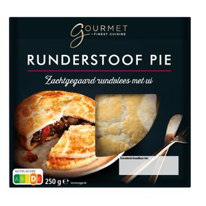 Gourmet Runderstoof pie