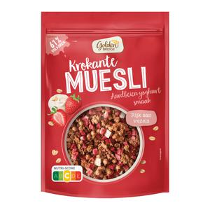 Golden Bridge Krokante muesli aardbei-yoghurt