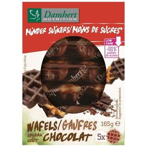 Damhert Chocoladewafels minder suikers