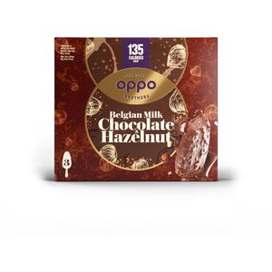 Oppo Brothers Belgian Chocolate Hazelnut sticks