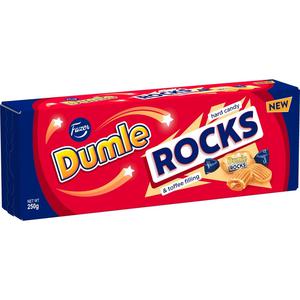 Fazer Dumle Hard Candy Rocks & Toffee Filling 250g