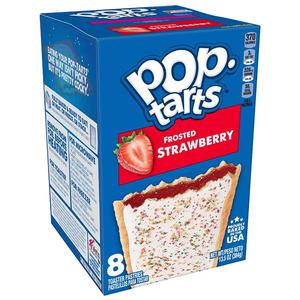 Kellogg's Pop-Tarts Frosted Strawberry 8-Pack 384g