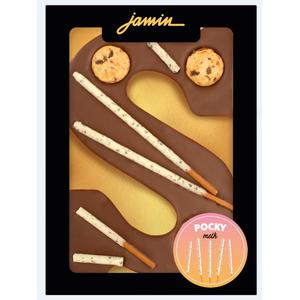 Jamin pocky chocoladeletter melk