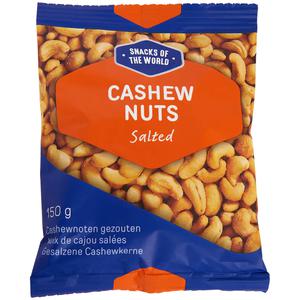 Snacks of the World cashewnoten gezouten