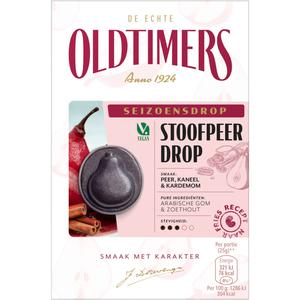 Oldtimers Seizoensdrop stoofpeer drop