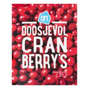 AH Doosjevol cranberry's