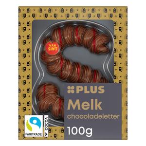 PLUS Luxe Chocoladeletter Melk