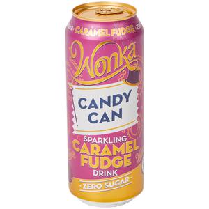 Candy Can Wonka sparkling drink Caramel Fudge