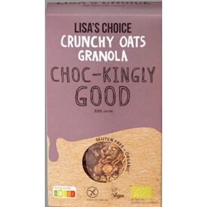 Lisa's Choice Choc-Kingly Good Granola Biologisch 300 gram