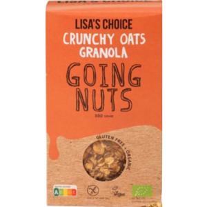 Lisa's Choice Granola Going Nuts Biologisch 300 gram