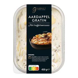 Gourmet Aardappelgratin met truffelroomsaus