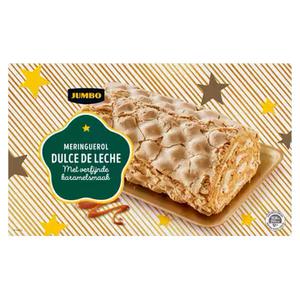 Jumbo Meringuerol Dulce de Leche met Verfijnde Karamelsmaak