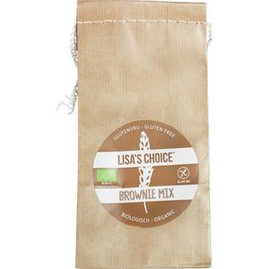 Lisa's Choice Browniemix Biologisch 250 gram