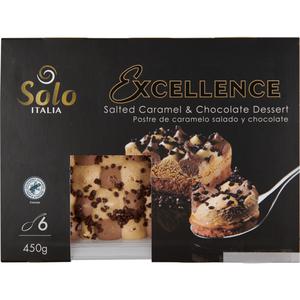 Solo Italia Chocoladedessert salted caramel