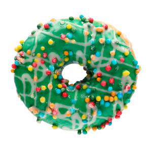 1 de Beste Donut met kerstdecoratie