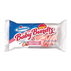 Hostess Baby Bundts Strawberry Cheesecake 2-Pack 71g