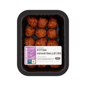 Jumbo Gehaktballetjes Pittig Varken ca. 210g