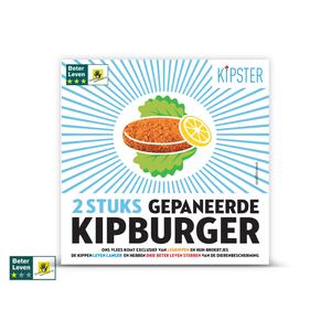 Kipster Gepaneerde kipburgers