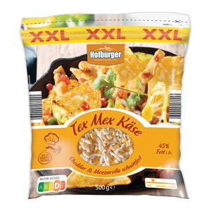 Hofburger Tex Mex geraspte kaas