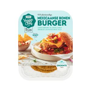 Jumbo Veggie Chef Vegetarische Mexicaanse Bonenburger 2 stuks