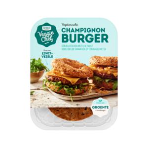 Jumbo Veggie Chef Vegetarische Champignon Burger 2 stuks