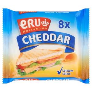 ERU Cheddar Plakken 8 Stuks