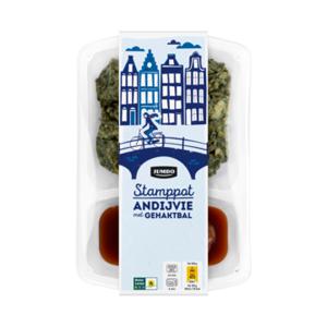 Jumbo Stamppot Andijvie met Gehaktbal 500g