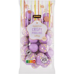 Jumbo Paaseitjes Wit met Crispy Praline Vulling 200g