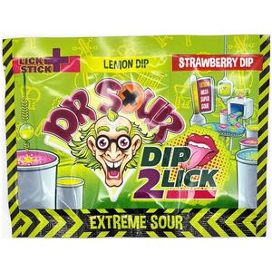 Felko Dr. Sour Dip2Lick Sour Lemon + Strawberry 18g